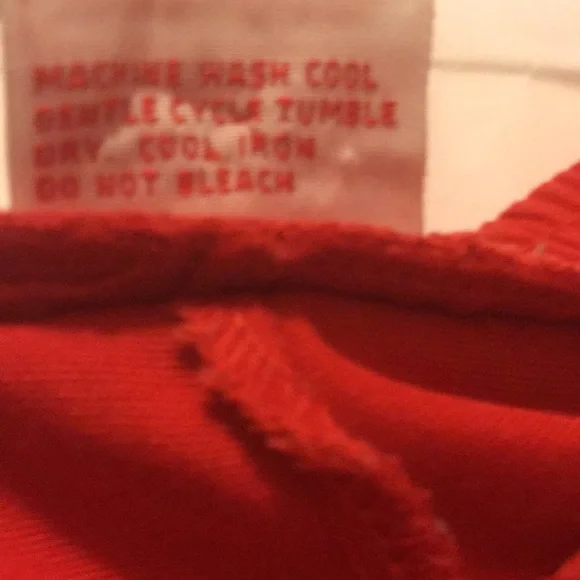 Tail Shorts size 11/12 Fits 10 also, color Red. - Picture 4 of 4